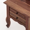 Cole Solid Wood Night Stand in Urban Teak Finish