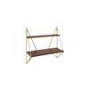 WOODENMOOD Rectangular Wall Rack