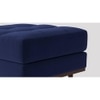 Berlo Ottoman Color in Navy Blue
