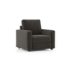 Apollo Sofa Set (Colour : Smoke Grey, Cushion : Hard, Back Type : High Back, Seater : 2+1+1)