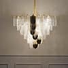ALEXA 15 Light Modern Crystal Ceiling Chandelier