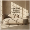 Eliteelegance Wood 2 Seater With Upholstery Non Storage Sofa In Yellow Colour