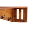 WOODENMOOD Rectangular Wall Rack