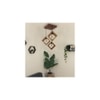 Rhombus Brown Solid Wood Cluster Hanging Light