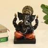 Bhupati Polyresin Figurine in Black Colour