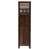 Rangrez Sheesham Wood Room Divider In Natural Finish