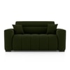 Basso 2 Seater Sofa in Olive Boucle Colour