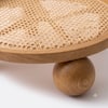 Valencia Rattan Round Wooden Coffee Table