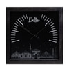 Delhi Skyline Printed Wooden Wall Clock – Urban Cityscape Wall Décor