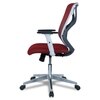 Wiwngas Mid Back Ergonomic Chair in Red Colour