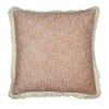 Classic Texture Set Of 2 Cushion Cover With Rust Colour