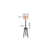 Gates Beige Cotton Shade Floor Lamp