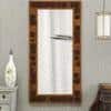 Grove Wooden Blocks Patchwork Wall Mirror
