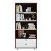 Lasker Bookcase Wenge And Frosty White