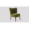 Duke Accent chair Velvet in Mint Green Color