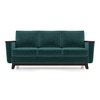 Corby Sofa Set (Colour: Malibu Blue, Seater: 3+2+1)