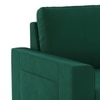 Kowloon Sectional Sofa Cum Bed With Storage Colour In Luxe Green