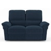 Bernice Two Seater Recliner in Capri Blue Colour