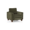 Apollo Neo Sofa (Colour : Deep Olive Velvet, Seating Capacity : 1 Seater, Cushion Type : Soft, Back Height : Regular Back)