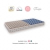 Pacific With NIVF Technology 4 Inch Single Size PU Foam Mattress (75X35 Inches), Double-Sided PU Foam Quilt Durable & Lightweight
