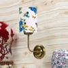 Devansh Metal Electric Wall Light in Gold Colour with Multi Shade Count of 1 Light