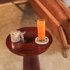 Ireka Homes Noir Wooden End Table