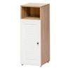 Lofty Medium Wardrobe with Striped Design for Compact Bedroom Storage