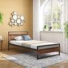 Nerja Non Storage Single Bed In Teak Finish