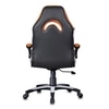 Stylish Gaming Chair In Black & Orange