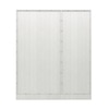 Ren 5 Door Engineered Wood Wardrobe in Silver Oak Finish