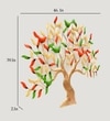 W-Naya Abstract Metal Wall Decor in Multicolor Set of 1