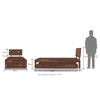 Boston Single Bed (Solid Wood)