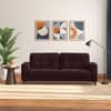 Verona Premium 3 Seater Fabric Sofa in Deep Plum Velvet Colour