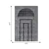 Jaipur Rugs Geometric Wool And Viscose 5x8 Feet Ashley Blue And Black Olive Hand Tufted Rug Carpet