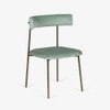 Arco Stainless Steel Outdoor Dining Chair in Gold Finish