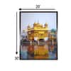 Golden Temple Canvas Wall Prints Canvas Wall Prints Set of 1 Multicolor Matte