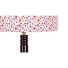 Gwenaelle Multicolour Cotton Shade Floor Lamp