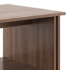 Adele Rectangular Engineered Wood Coffee Table In Classic Walnut Finish