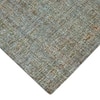 Emerald Blue Spruce Solid Hand-Tufted Wool 9X7 Feet Carpet