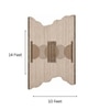 Handmade Wool Shaped Rug Modern Minimalist Beige 10 x 14 Feet Carpet