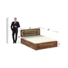 Seaside Escape Solid Wood Queen Size Box Storage Bed