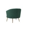 Carl Accent Chair in Green Colour