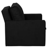 Eden  Pull Out Sofa cum Bed  in Black Colour