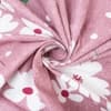 Pink Floral 4 Pcs Comforter Set With Queen Size Bedsheet With 2 Pillow Covers