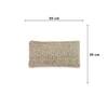 Scarlet Champagne Mouse Natural Decorative Cushion Cover 12 x 20 Inches