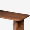Serenzia Franz Solid Wood 6 Seater Dining Table in Brown Finish