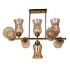 Devansh Gold Wall Mounted Lamp With Black Cotton Shade