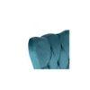 Arista Sheesham Wood Accent  Chair in Turquoise colour