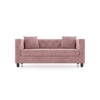 Windsor Essential 2 Seater Fabric Sofa In Desert Rose Colour