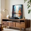 The Castle Decor Modern Abstract Wall Art Framed Painting 20x30 Inch Style 5